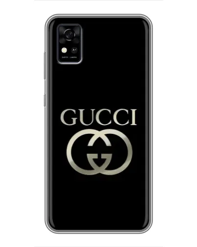 Чехол для ZTE Blade A31 с картинкой «Gucci — золото на черном» Чехол для ZTE Blade A31 с картинкой «Gucci — золото на черном»