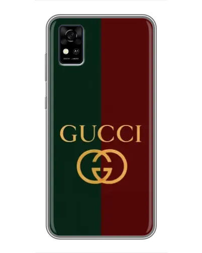 Чехол для ZTE Blade A31 с картинкой «Gucci — темно-зеленый градиент» Чехол для ZTE Blade A31 с картинкой «Gucci — темно-зеленый градиент»