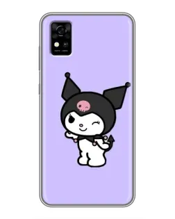 Чехол для ZTE Blade A31 с картинкой «Классическая Kuromi» Чехол для ZTE Blade A31 с картинкой «Классическая Kuromi»