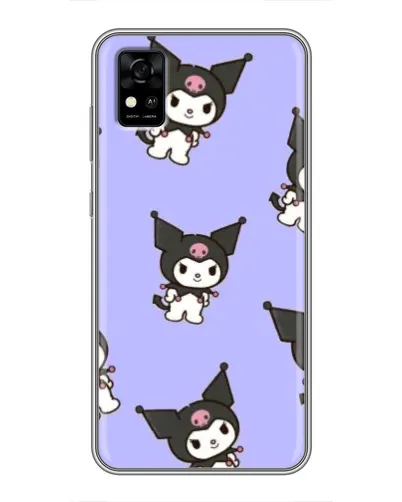 Чехол для ZTE Blade A31 с картинкой «Паттерн с Kuromi»