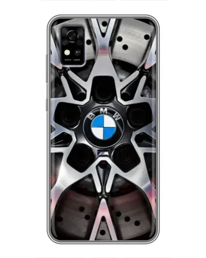 Чохол для ZTE Blade A31 з картинкою «BMW — деталь диска»
