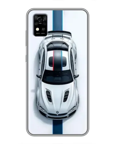 Чохол для ZTE Blade A31 з картинкою «Вид зверху — BMW M»
