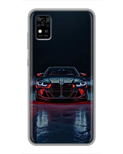 Чохол для ZTE Blade A31 з картинкою «BMW на мокрій дорозі»
