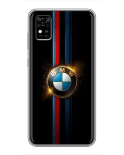 Чохол для ZTE Blade A31 з картинкою «BMW M-Power неон»