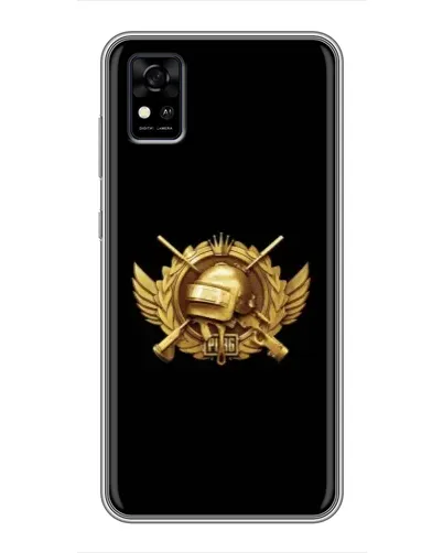 Чехол для ZTE Blade A31 с картинкой «PUBG — оранжевый градиент» Чехол для ZTE Blade A31 с картинкой «PUBG — оранжевый градиент»