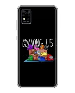 Чохол для ZTE Blade A31 з картинкою «Логотип Among Us» Чохол для ZTE Blade A31 з картинкою «Логотип Among Us»