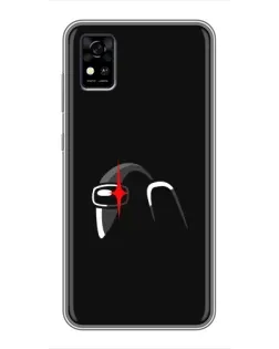 Чохол для ZTE Blade A31 з картинкою «Among Us шолом»
