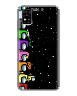 Чохол для ZTE Blade A31 з картинкою «Команда Among Us»