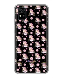 Чехол для ZTE Blade A31 с картинкой «Magic Unicorn паттерн»