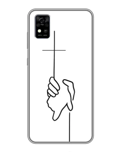 Чехол для ZTE Blade A31 с картинкой «Рука держит» Чехол для ZTE Blade A31 с картинкой «Рука держит»