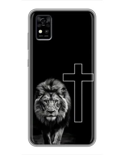Чехол для ZTE Blade A31 с картинкой «Лев и Крест» Чехол для ZTE Blade A31 с картинкой «Лев и Крест»