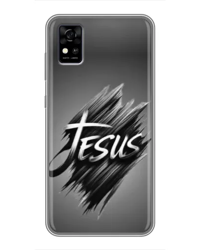 Чехол для ZTE Blade A31 с картинкой «Надпись Jesus Graffiti» Чехол для ZTE Blade A31 с картинкой «Надпись Jesus Graffiti»