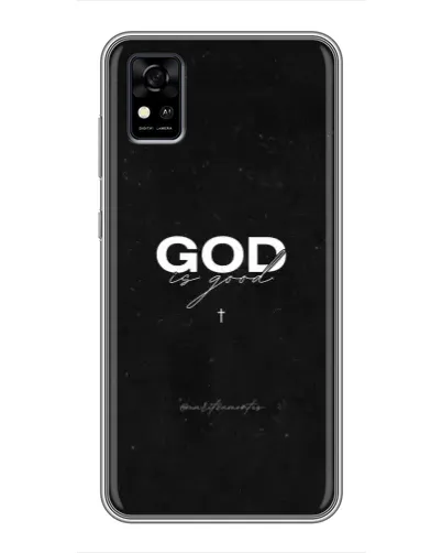 Чехол для ZTE Blade A31 с картинкой «GOD — Бог над всем» Чехол для ZTE Blade A31 с картинкой «GOD — Бог над всем»