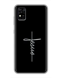 Чехол для ZTE Blade A31 с картинкой «Тонкая линия веры»
