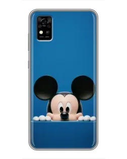Чохол для ZTE Blade A31 з картинкою «Міккі виглядає»
