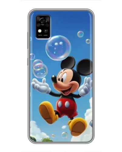 Чохол для ZTE Blade A31 з картинкою «Mickey та мильні бульбашки»