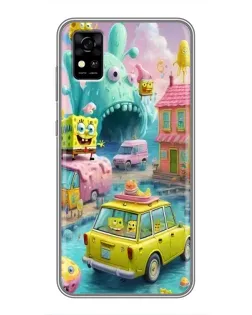 Чохол для ZTE Blade A31 з картинкою «Монстр-трак пригоди»