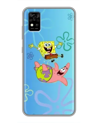 Чохол для ZTE Blade A31 з картинкою «Спанч Боб та Патрік» Чохол для ZTE Blade A31 з картинкою «Спанч Боб та Патрік»