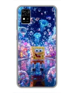 Чохол для ZTE Blade A31 з картинкою «Неоновий океан»