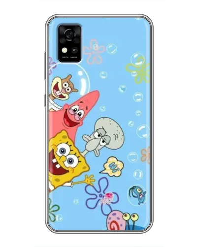 Чохол для ZTE Blade A31 з картинкою «Веселі бульбашки» Чохол для ZTE Blade A31 з картинкою «Веселі бульбашки»