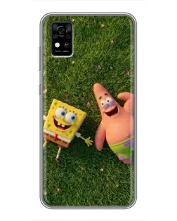 Чохол для ZTE Blade A31 з картинкою «Друзі на галявині»