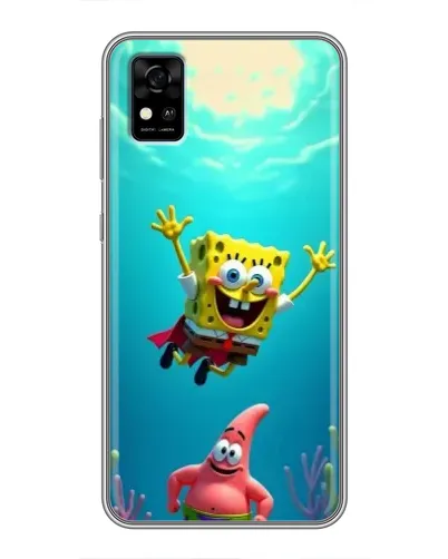 Чохол для ZTE Blade A31 з картинкою «Спанч Боб під водою» Чохол для ZTE Blade A31 з картинкою «Спанч Боб під водою»