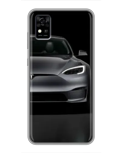 Чохол для ZTE Blade A31 з картинкою «Tesla Model S Look»
