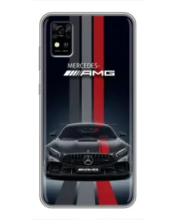 Чохол для ZTE Blade A31 з картинкою «Mercedes — білий карбон» Чохол для ZTE Blade A31 з картинкою «Mercedes — білий карбон»