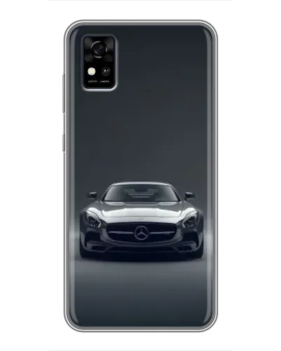 Чохол для ZTE Blade A31 з картинкою «Mercedes на чорному»