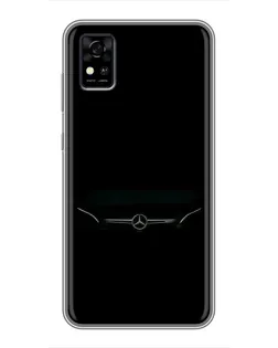 Чохол для ZTE Blade A31 з картинкою «Mercedes Stealth Look»