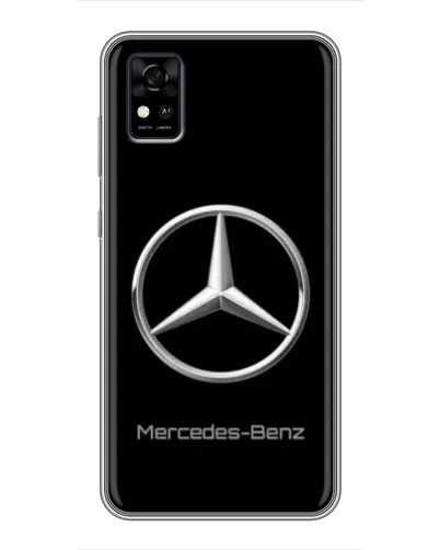 Чохол для ZTE Blade A31 з картинкою «Mercedes Silver Logo»