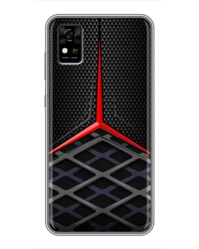 Чохол для ZTE Blade A31 з картинкою «Mercedes Carbon Grid»