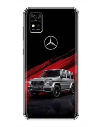 Чохол для ZTE Blade A31 з картинкою «Mercedes G-Class червоний»