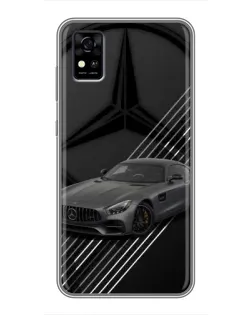 Чохол для ZTE Blade A31 з картинкою «Mercedes AMG — графіка»