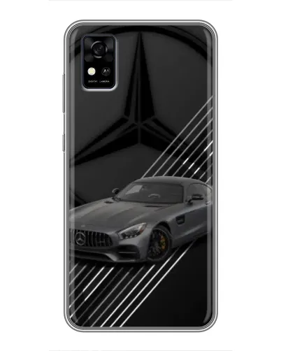 Чохол для ZTE Blade A31 з картинкою «Mercedes AMG — графіка»