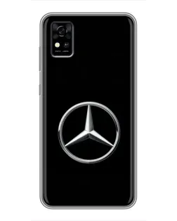 Чохол для ZTE Blade A31 з картинкою «Mercedes класичний лого»
