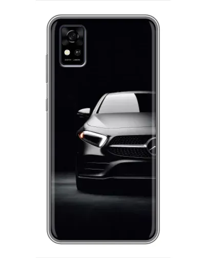 Чохол для ZTE Blade A31 з картинкою «Світло фар Mercedes»
