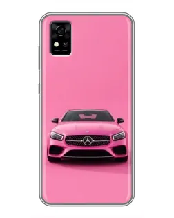 Чехол для ZTE Blade A31 с картинкой «Розовый Mercedes AMG» Чехол для ZTE Blade A31 с картинкой «Розовый Mercedes AMG»