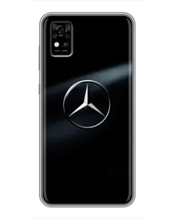 Чехол для ZTE Blade A31 с картинкой «Mercedes на металле» Чехол для ZTE Blade A31 с картинкой «Mercedes на металле»