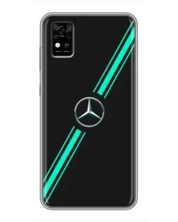 Чехол для ZTE Blade A31 с картинкой «Спортивные линии Mercedes» Чехол для ZTE Blade A31 с картинкой «Спортивные линии Mercedes»