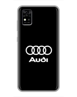 Чохол для ZTE Blade A31 з картинкою «Класичне лого Audi»