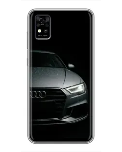 Чохол для ZTE Blade A31 з картинкою «Audi — деталізація кузова»