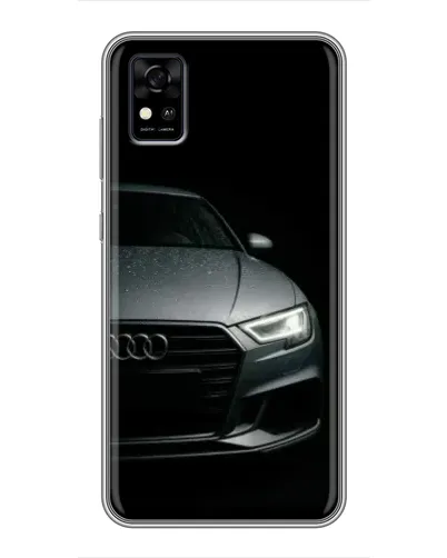 Чехол для ZTE Blade A31 с картинкой «Audi — детализация кузова» Чехол для ZTE Blade A31 с картинкой «Audi — детализация кузова»