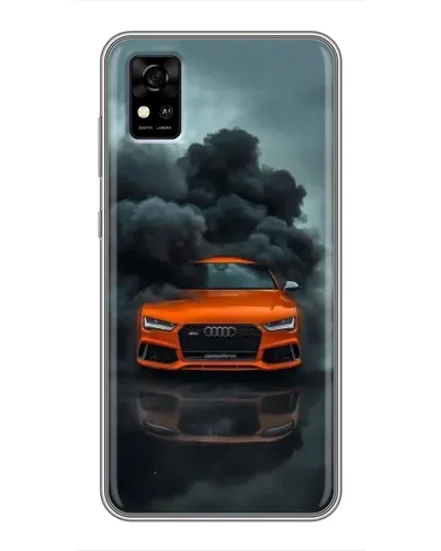 Чехол для ZTE Blade A31 с картинкой «Audi в облаках дыма» Чехол для ZTE Blade A31 с картинкой «Audi в облаках дыма»