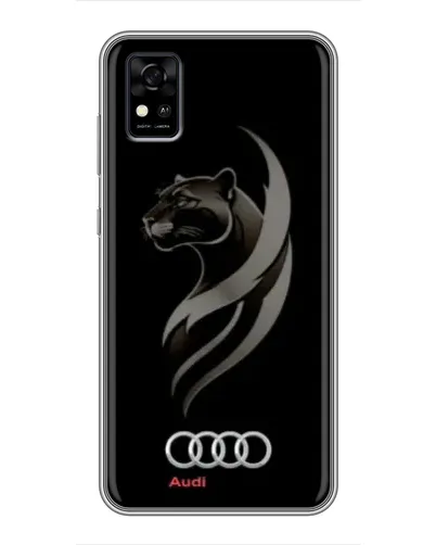 Чехол для ZTE Blade A31 с картинкой «Графика — пантера и Audi» Чехол для ZTE Blade A31 с картинкой «Графика — пантера и Audi»