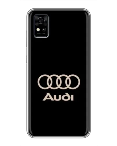 Чехол для ZTE Blade A31 с картинкой «Audi — золотой логотип» Чехол для ZTE Blade A31 с картинкой «Audi — золотой логотип»