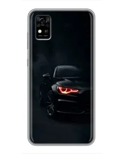 Чехол для ZTE Blade A31 с картинкой «Audi — хищный взгляд»