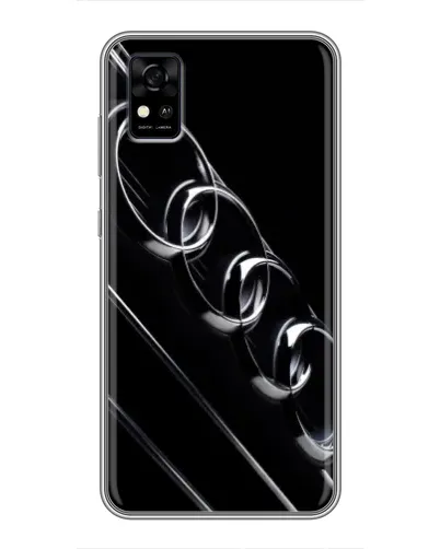 Чехол для ZTE Blade A31 с картинкой «Audi — абстрактные кольца» Чехол для ZTE Blade A31 с картинкой «Audi — абстрактные кольца»