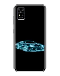 Чохол для ZTE Blade A31 з картинкою «Неоновий контур Lamborghini» Чохол для ZTE Blade A31 з картинкою «Неоновий контур Lamborghini»
