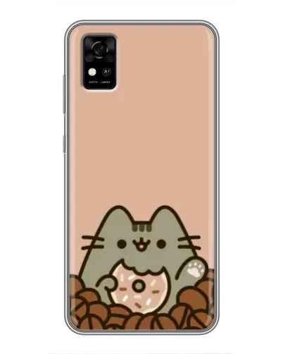 Чехол для ZTE Blade A31 с картинкой «Кофейный Пушин» Чехол для ZTE Blade A31 с картинкой «Кофейный Пушин»